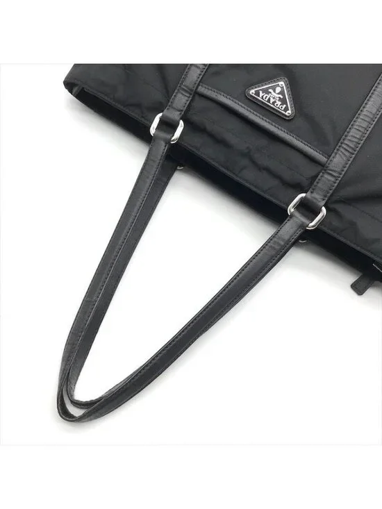 Prada Nylon Tessuto Saffiano Tote Black - Picture 6 of 10